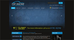 Desktop Screenshot of cdfracing.co.uk